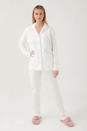 ست لباس راحتی نباتی زنانه ساده Pierre Cardin - کد 897555527