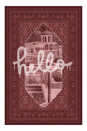 فرش قرمز قابل شستشو Rugs Modern Halı - کد 897564680