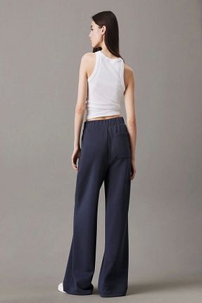 شلوار کرمگن سرمه ای زنانه رگولار Calvin Klein - کد 883251865
