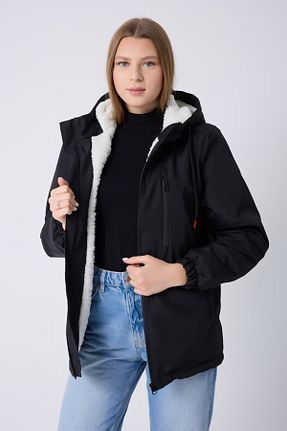 کاپشن مشکی زنانه پارکا Montland - کد 883831608