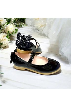 بابت مشکی بچه گانه چرم لاکی PATİK BEBE - کد 842359724