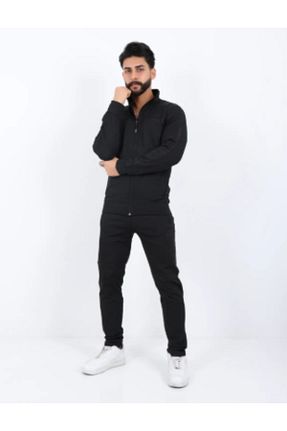 ست گرمکن مشکی مردانه پاچه لوله تفنگی atlanticsport - کد 897604392