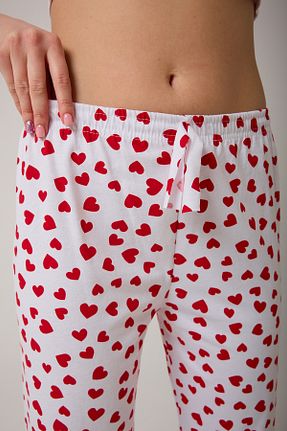 پائین تنه راحتی سفید زنانه پنبه ای SCM LINGERIE - کد 897635293