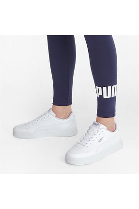 کفش اسنیکر سفید زنانه بند دار Puma - کد 897632222