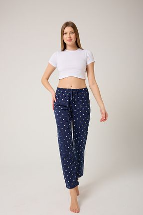 پائین تنه راحتی سرمه ای زنانه پنبه ای SCM LINGERIE - کد 897636497