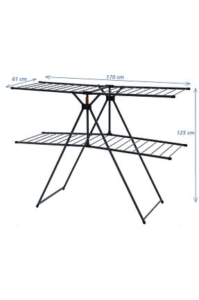 خشک کن لباس طوسی فلزی Armored Home Product - کد 755281271