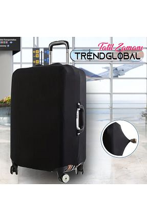 کاور چمدان مشکی ابعاد بزرگ Trendglobal - کد 806024222