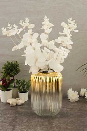 گلدان طلائی شیشه ANGDESİGN - کد 897674880