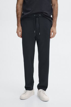 شلوار آبی مردانه پنبه ای Massimo Dutti - کد 897654061