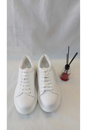 کفش کژوال سفید مردانه پاشنه کوتاه (1 - 4 سانتی متر) Develi - کد 897692359