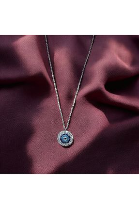 گردنبند نقره زرد زنانه 925 عیار İkraJewelry - کد 897677427