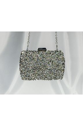 کیف مجلسی متالیک زنانه فلزی Store - کد 897692863