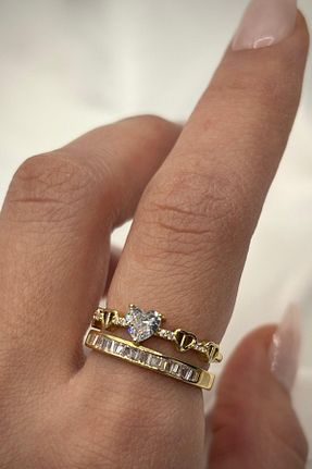 انگشتر استیل (فولاد) رنگی زنانه استیل (فولاد) Leo
