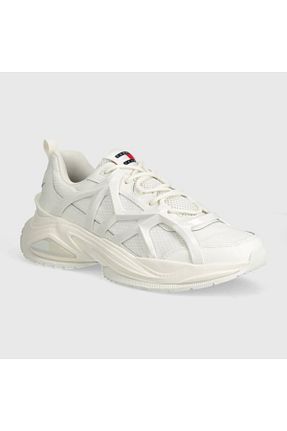 کفش اسنیکر طلائی مردانه بند دار Tommy Hilfiger - کد 830523860