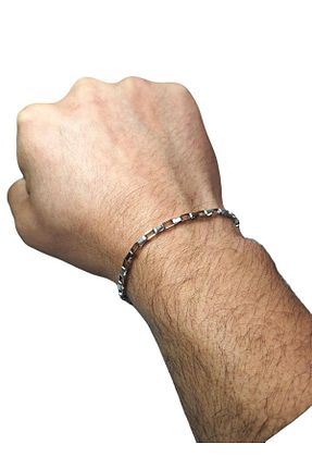 دستبند استیل (فولاد) مردانه استیل (فولاد) Janti - کد 897733895