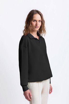 سوئیشرت طوسی زنانه لیسانس دار	 UNIQVIBE - کد 897688830