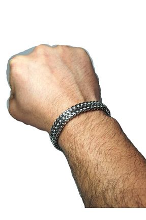 دستبند استیل (فولاد) مردانه استیل (فولاد) Janti - کد 897733025