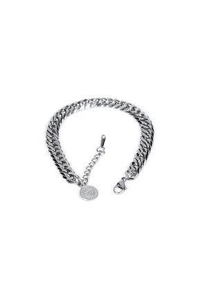 دستبند استیل (فولاد) طوسی زنانه استیل ضد زنگ Fenerbahçe - کد 871630587