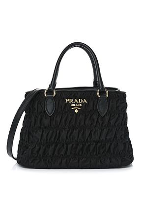 کیف دوشی مشکی زنانه چرم مصنوعی Prada - کد 897745878