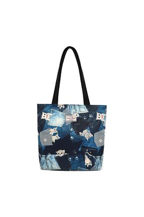 کیف دوشی آبی زنانه پارچه ای Smart Bags - کد 897721177