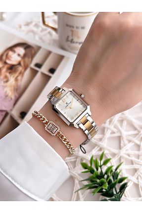 ساعت مچی زرد زنانه 36 میلی متر Daniel Klein - کد 879232043