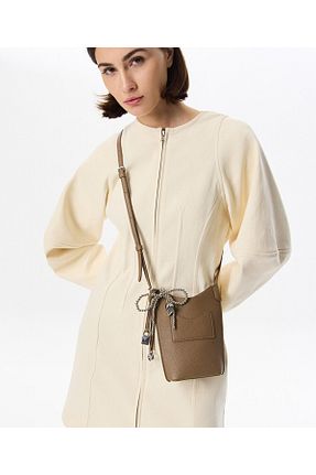 کیف دوشی قهوه ای زنانه Twist - کد 897752581