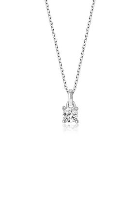 گردنبند استیل ( فولاد ) زنانه نقره Swarovski - کد 897760242
