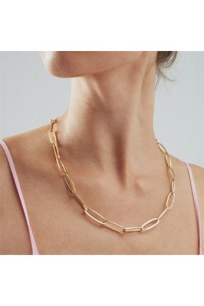 گردنبند طلا طلائی زنانه 14 عیار Dores Gold - کد 898691679
