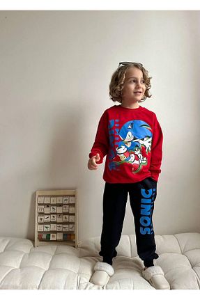 ست بالاتنه و پائین تنه رنگی بچه گانه بافتنی Nil Kids - کد 898528156