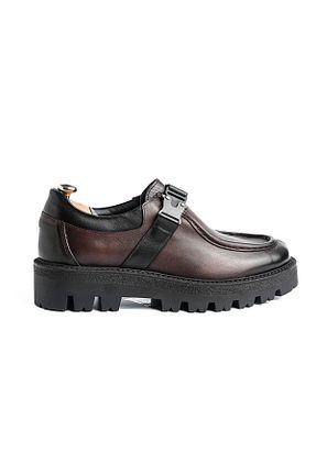کفش کژوال قهوه ای مردانه پاشنه کوتاه (1 - 4 سانتی متر) Byterre - کد 897796260