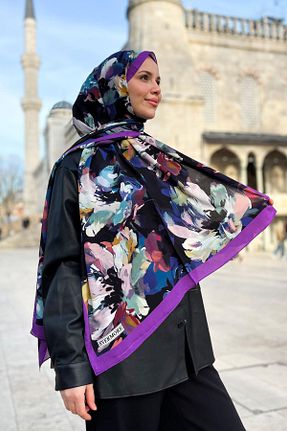 شال رنگی زنانه پنبه ای EVERMORE - کد 898652648