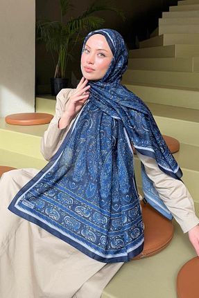 شال سرمه ای زنانه lamelif.com - کد 897872440