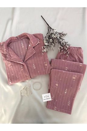 ست لباس راحتی صورتی زنانه Yılbaşı MH Moony Homewears - کد 897831391