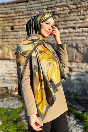 شال رنگی زنانه پنبه ای EVERMORE - کد 897831587