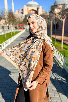 شال رنگی زنانه پنبه ای EVERMORE - کد 898076237