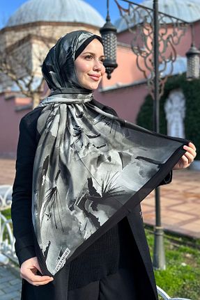 شال رنگی زنانه پنبه ای EVERMORE - کد 898652712