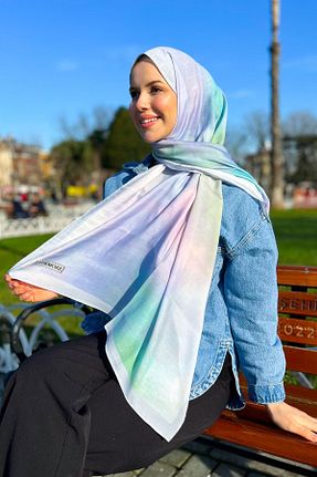 شال رنگی زنانه پنبه ای EVERMORE - کد 898652187