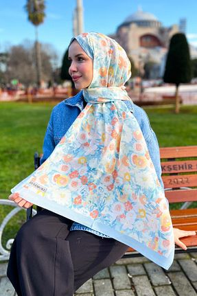 شال رنگی زنانه پنبه ای EVERMORE - کد 898076129