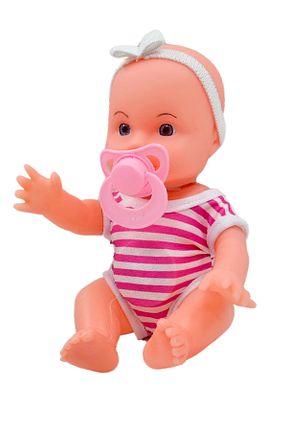 عروسک گوشتی صورتی Global Toys - کد 897499024