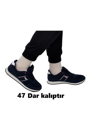 کفش پیاده روی سرمه ای مردانه پارچه ای Calsido - کد 897707092