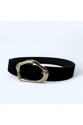 کمربند مشکی زنانه جیر Santini - کد 897837818