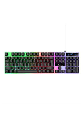 کیبورد گیمر مشکی Okalisto - کد 897848293