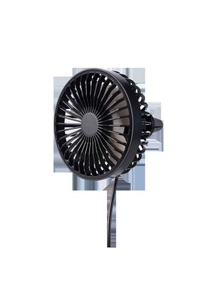 پنکه داخل خودرو مشکی Techmaster - کد 733539991