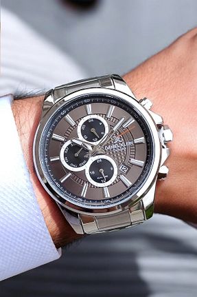 ساعت مچی متالیک مردانه 45 میلی متر Daniel Klein - کد 898417546