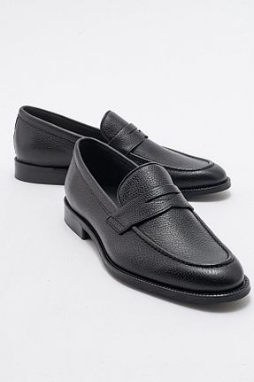 کفش کلاسیک مشکی مردانه چرم خالص Ataköy Ayakkabı - کد 897877985