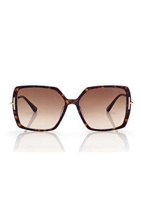 عینک آفتابی قهوه ای زنانه 59 Tom Ford - کد 775509902
