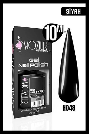 لاک ناخن دائمی مشکی MOZIUR - کد 286493166