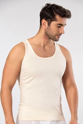 رکابی بژ مردانه پنبه ای ERDEM İÇ GİYİM - کد 897438206
