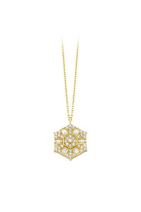 گردنبند طلا زرد زنانه 14 عیار Assos Pırlanta - کد 835441469