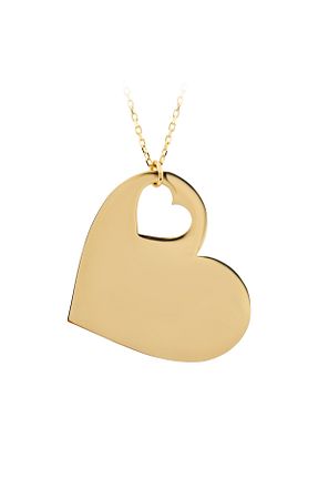 گردنبند طلا زرد زنانه 14 عیار Assos Pırlanta - کد 746535478